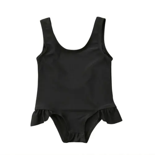 US Newborn Baby Girls Swimsuit Swimwear Swimming Suit One-piece Bikini Costume | Мать и ребенок