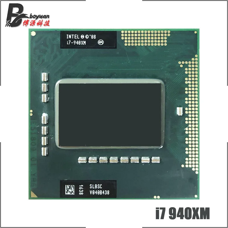 Intel Core i7-940XM i7 940XM 2.1 GHz Quad-Core Eight-Thread CPU Processor 8M 55W Socket G1 / rPGA988A | Компьютеры и офис