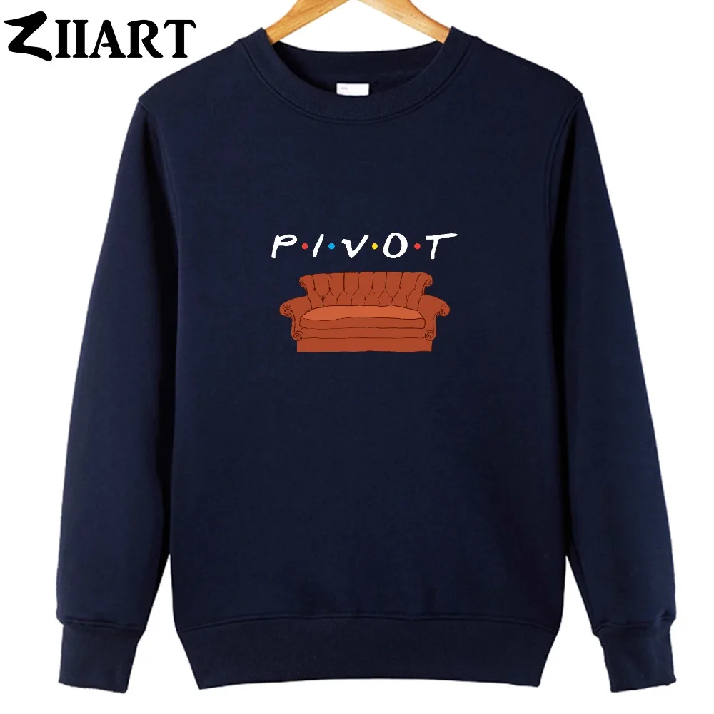 P.I.V.O.T. PIVOT диван друзья шрифт Пара Одежда для девочек женские хлопковые на