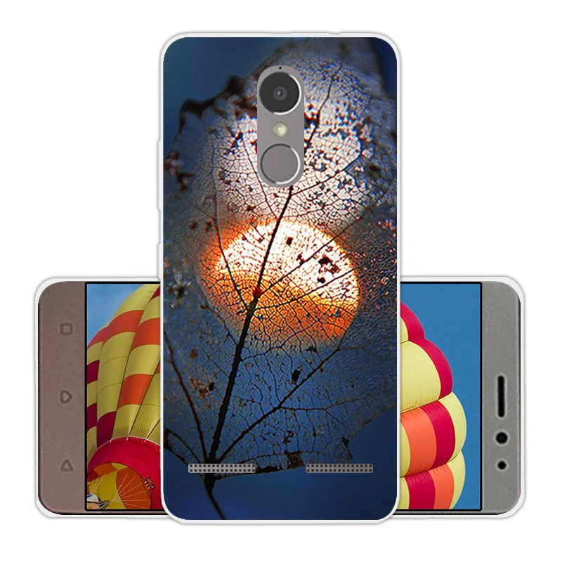 Case For Lenovo K6 Vibe Cover Soft TPU Silicone Fundas Coque Ultra Thin Transparent Power Marbles Phone |