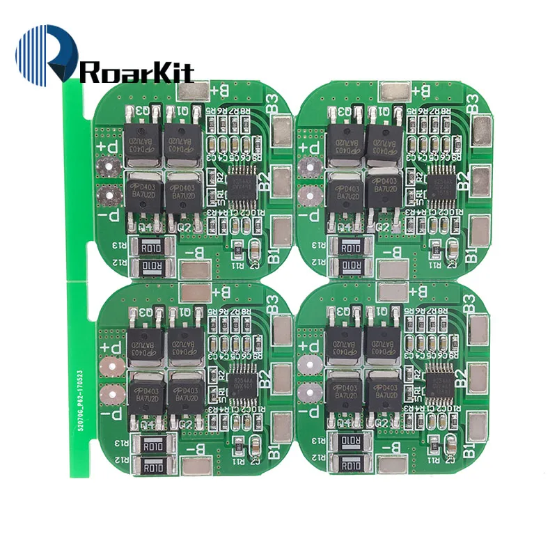 4S 14 8 V/16 V 20A пиковая литий-ионная BMS батарея pcm Защитная плата bms для литиевой LicoO2