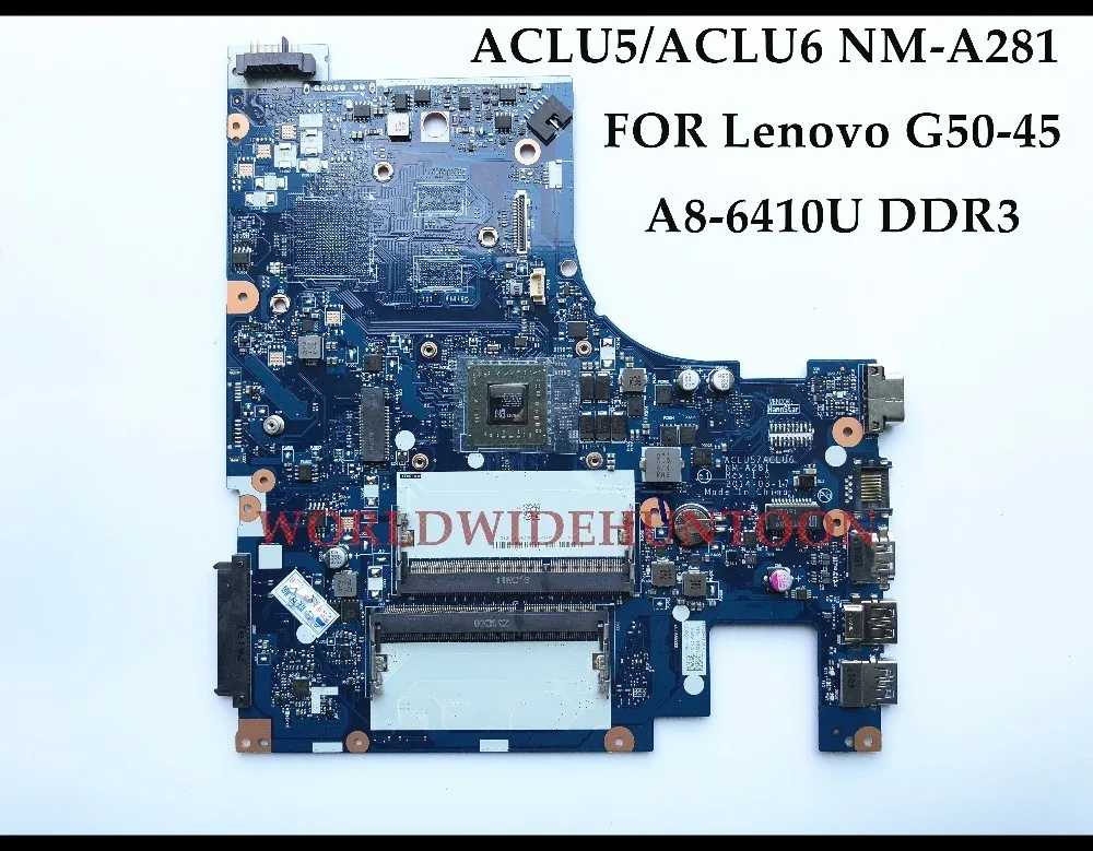 Оптовая продажа ACLU5/ACLU6 материнская плата для ноутбука Lenovo NM A281 DDR3 100% полностью