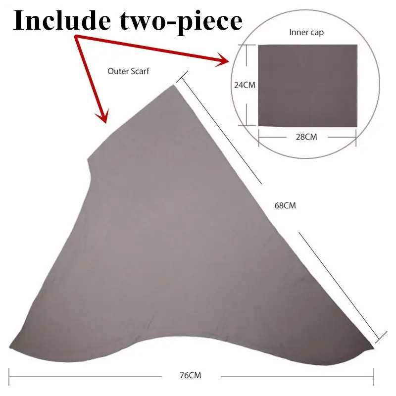 2 шт. мусульманские женские головные уборы под шарф|Мусульманская одежда| |
