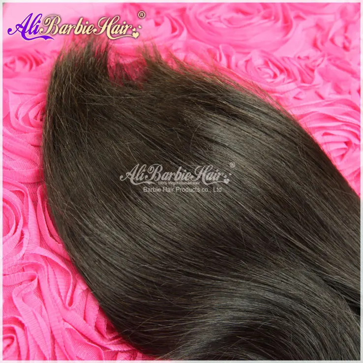 Unprocessed 6A Peruvian Virgin Hair Straight 4 pcs Lot Human Extensions Rosa Products Free Shipping |
