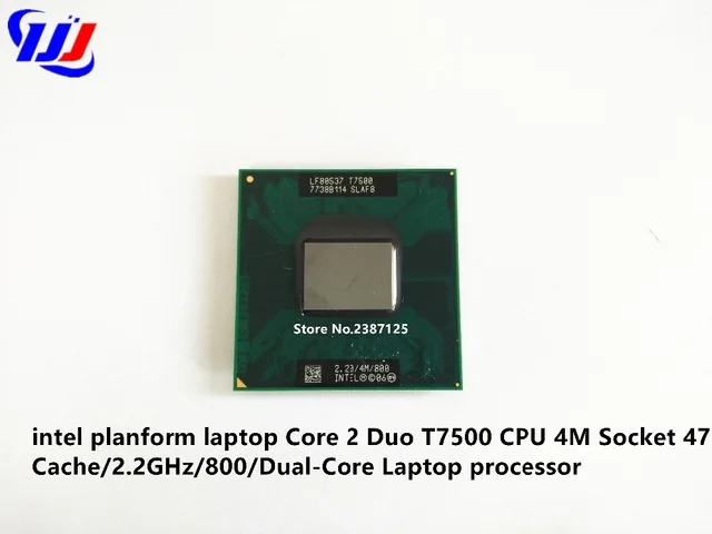 Оригинальный Для intel cpu ноутбук Core 2 Duo T8300 3M cache/2 4 GHz/800/двухъядерный Socket P процессор