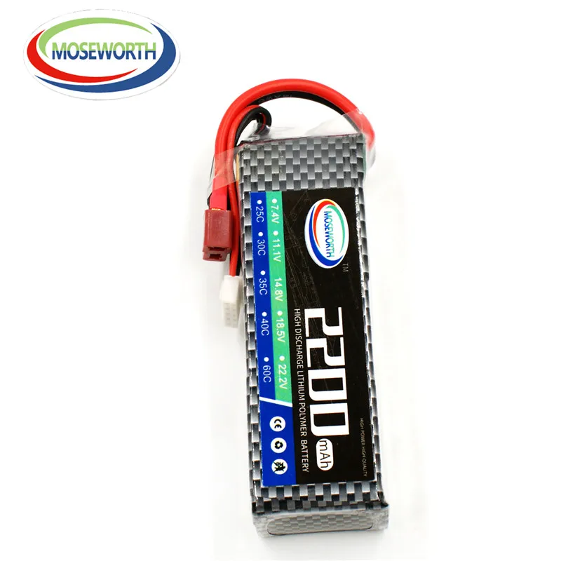 4S 14 8 V 2200 мА/ч 40C LiPo Батарея для Квадрокоптер с дистанционным управлением Drone RC
