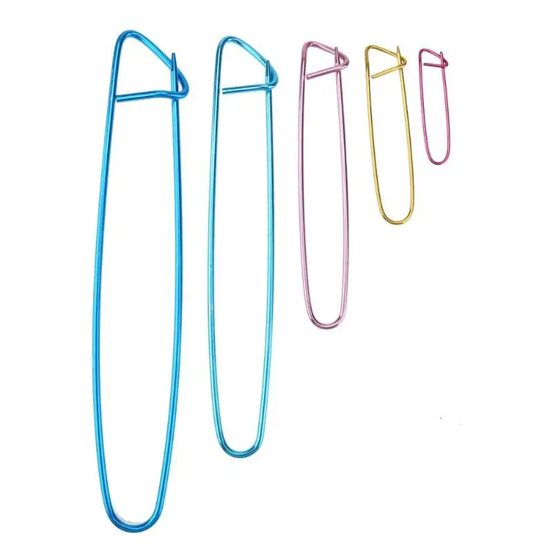 5 шт. алюминиевые вязаные держатели Вязание маркеры игл ремесло крючком крючок