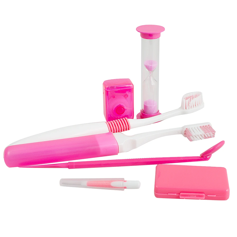 1 набор стоматологических ортодонтических щеток зубная щетка межзубная нить для