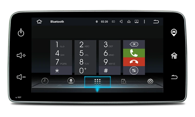 Ouchuangbo android 10 радио gps навигации с записывающим устройством для 9 дюймов Benz smart Fortwo