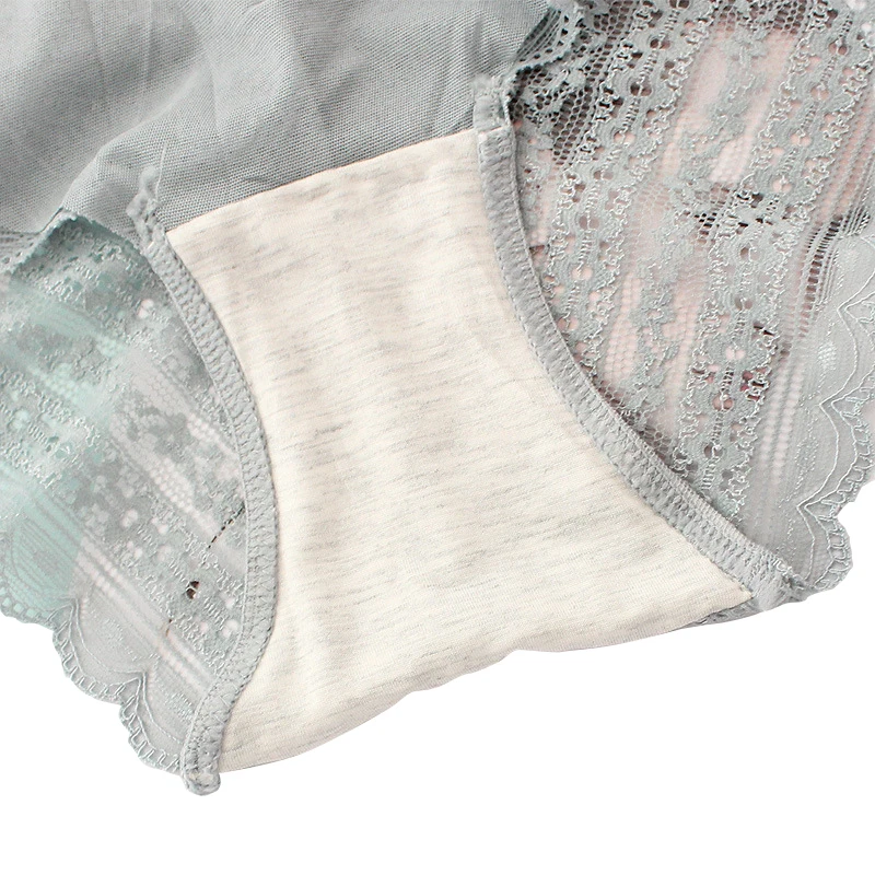 

Sexy Lace Panties Soft Breathable Briefs Women Underwear Ladies Panty Girl Transparent Tempting Low-Rise Underpants Lingerie