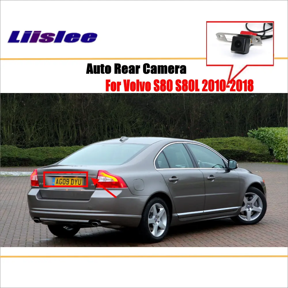 Liislee камера заднего вида/парковочная вида для Volvo S80 S80L 2010 ~ 2018/лампа номерного
