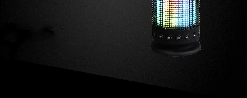 Yoteen светодиодный цветные bluetooth-колонки 360 градусов окружающего громкий Динамик стерео Портативный Беспроводной Disco фантазия света Цвет