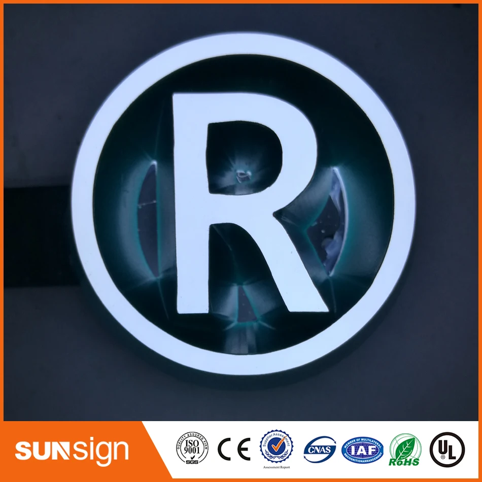 Wholesale illuminated sign letters DIY acrylic letter light