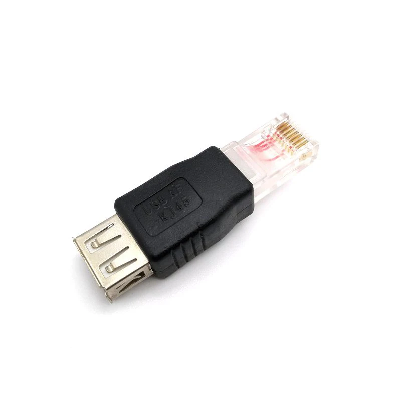 5 шт. USB мама к мужчине Ethernet RJ45 разъем адаптер Прямая поставка оптовая продажа