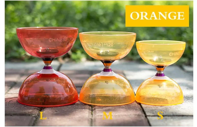YOYO 5 Diabolo набор подшипников в упаковке: палочки/струнная сумка/запасные струны/S#(105*130 мм) 6 цветов на выбор, китайский Kongzhu