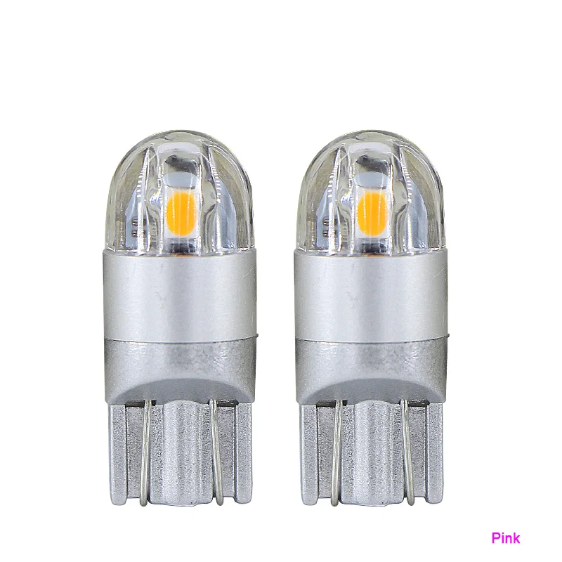 SAARMAT 2* штук T10 W5W светодиодный лампы 3030 SMD 168 194 автомобильные аксессуары Габаритные огни для чтения номер лампа сигнала поворота Авто moto 300Lm 12 V