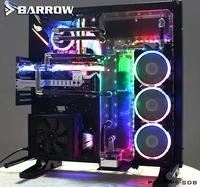 barrow acrylic board water channel solution kit use for tt core p5 computer case kit for cpu and gpu block instead reservoir