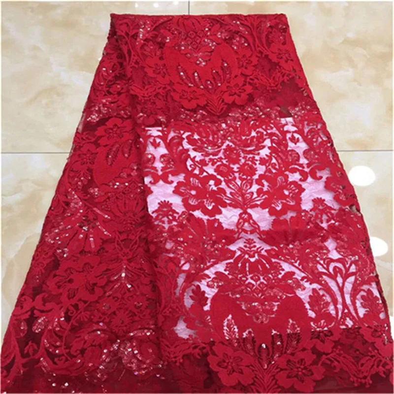 (5 ярдов/шт) винный высококачественный изумрудно-зеленый Африканский французский