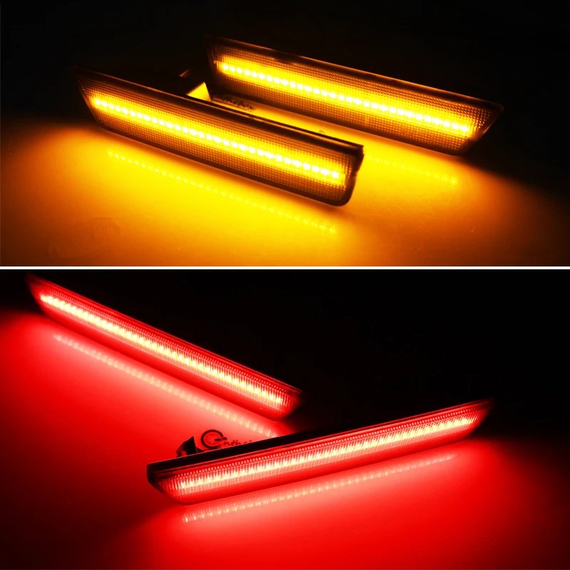 IJDM автомобильные 120 SMD передние и задние светодиодные боковые габаритные фонари
