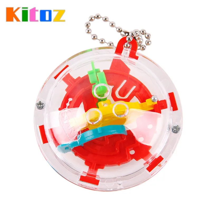 Миниатюрный портативный куб головоломка Kitoz 30 шагов 3D трек игрушка для