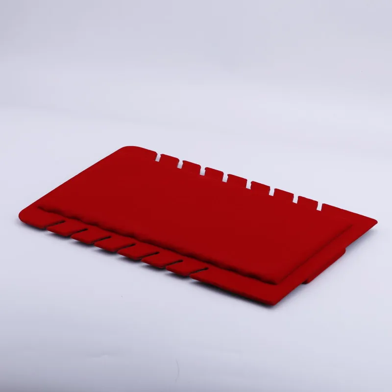 Подставка для демонстрации украшений красный бархатный держатель браслетов и