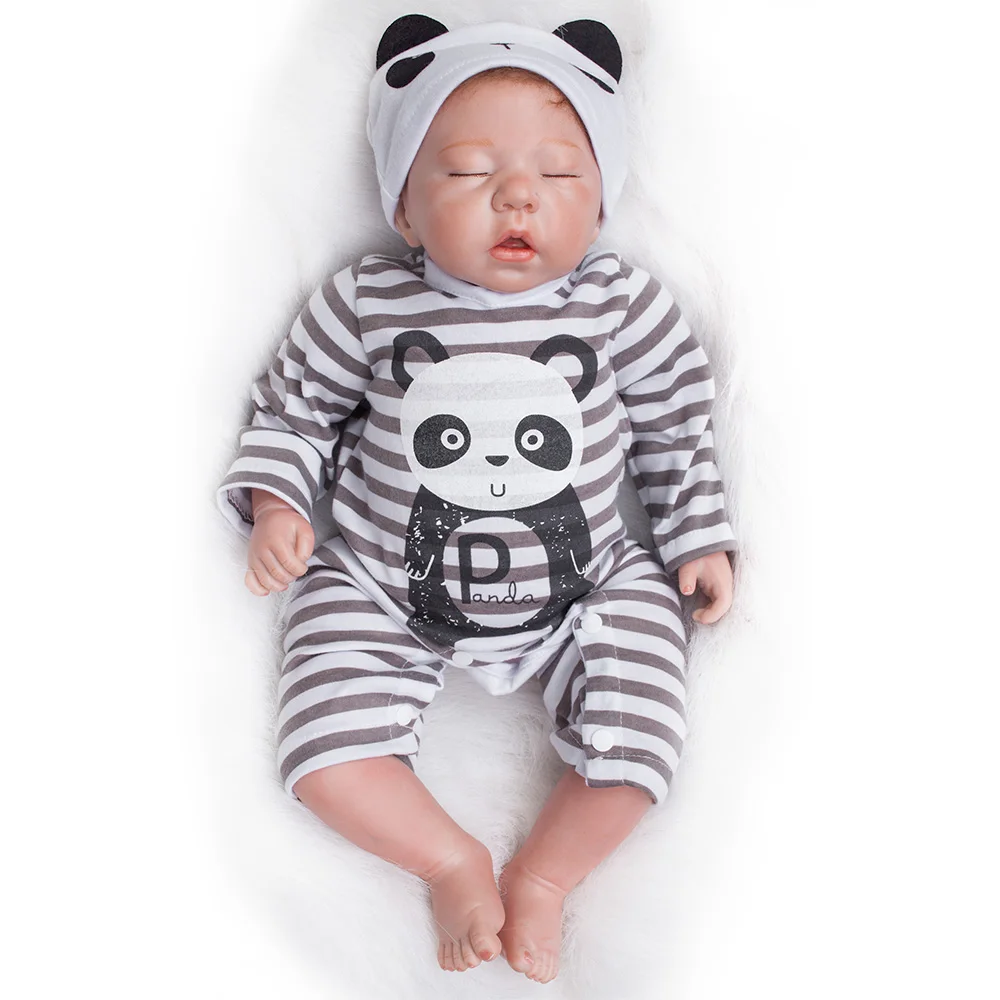 

Bebe boy reborn dolls 19 "48 см, силиконовая Кукла reborn, настоящая живая кукла, детские куклы для девочек, подарок на день рождения, игрушка, кукла