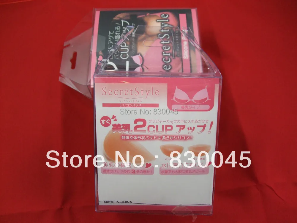 100% силиконовый Новый треугольный бюстгальтер Вставка колодки с красивой