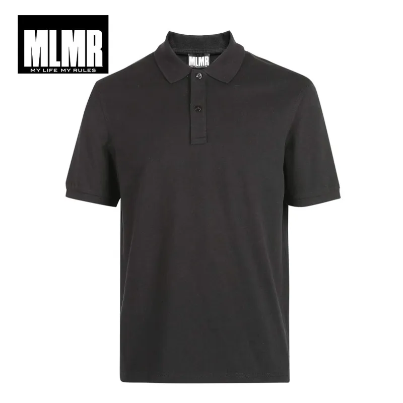 Мужская Уличная одежда MLMR из 100% хлопка с буквенным принтом короткими рукавами и