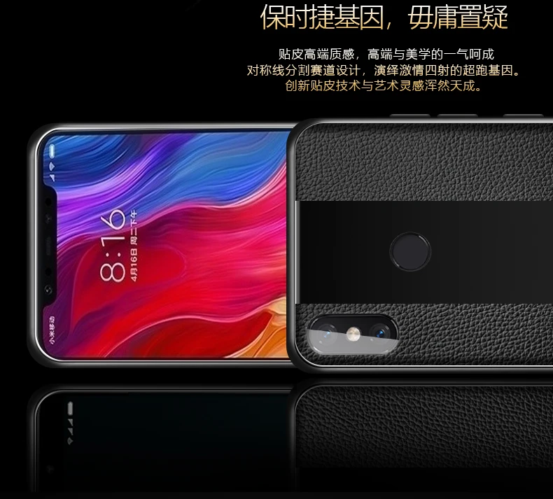 Роскошный винтажный кожаный чехол для телефона Xiaomi Mi 8 Lite 8SE UD Max3 6x силиконовый