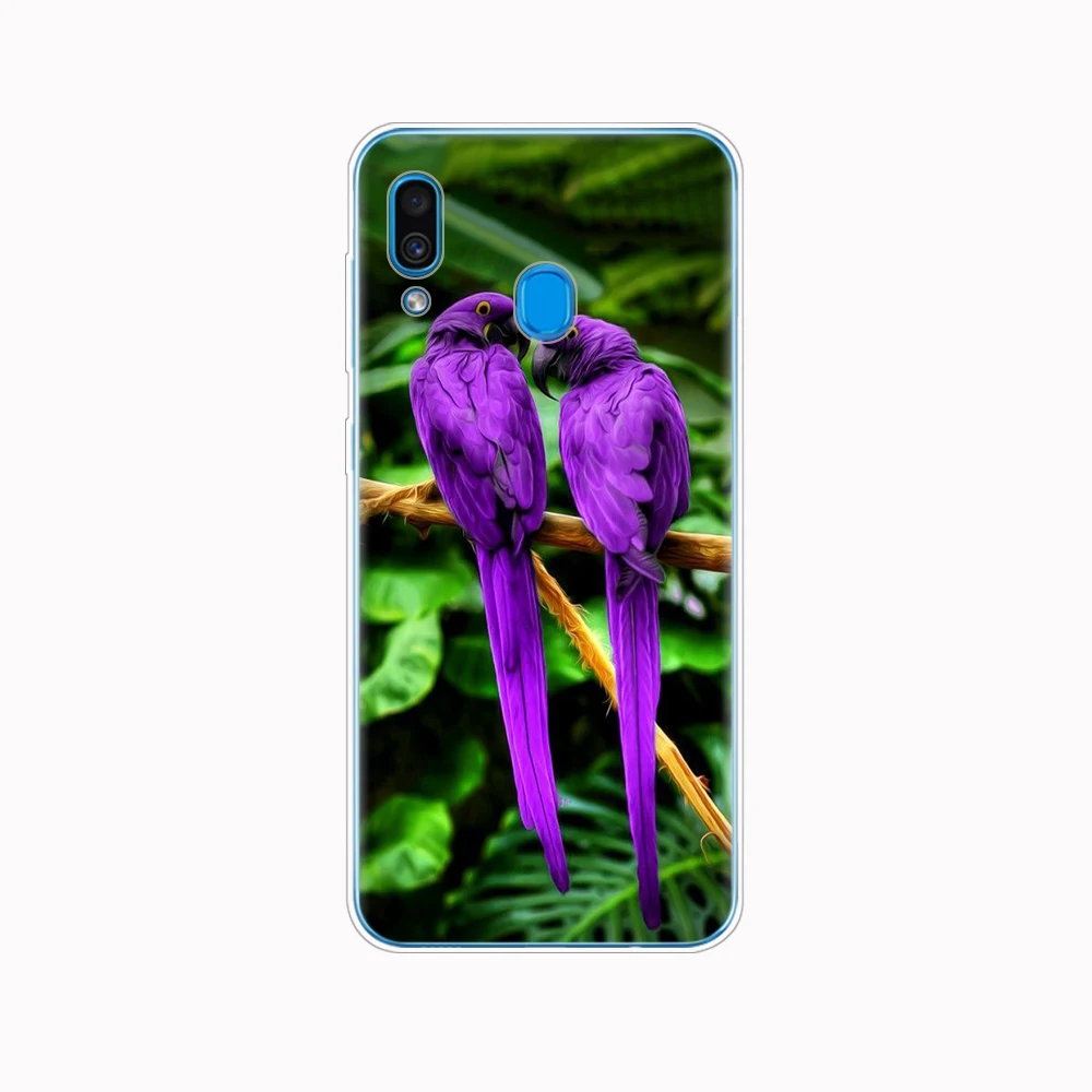 Чехол для Samsung A50 чехол Galaxy A60 A10 A30 A40 A70 A 50 2019 A9 A7 2018 infinity on purple|Бамперы| |