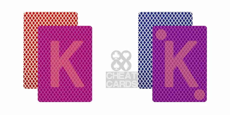 Невидимые помеченные карты Trick QEACHI 406 Poker пластиковые игральные карты для контактных линз Волшебный покер Невидимый маркер обманка игра