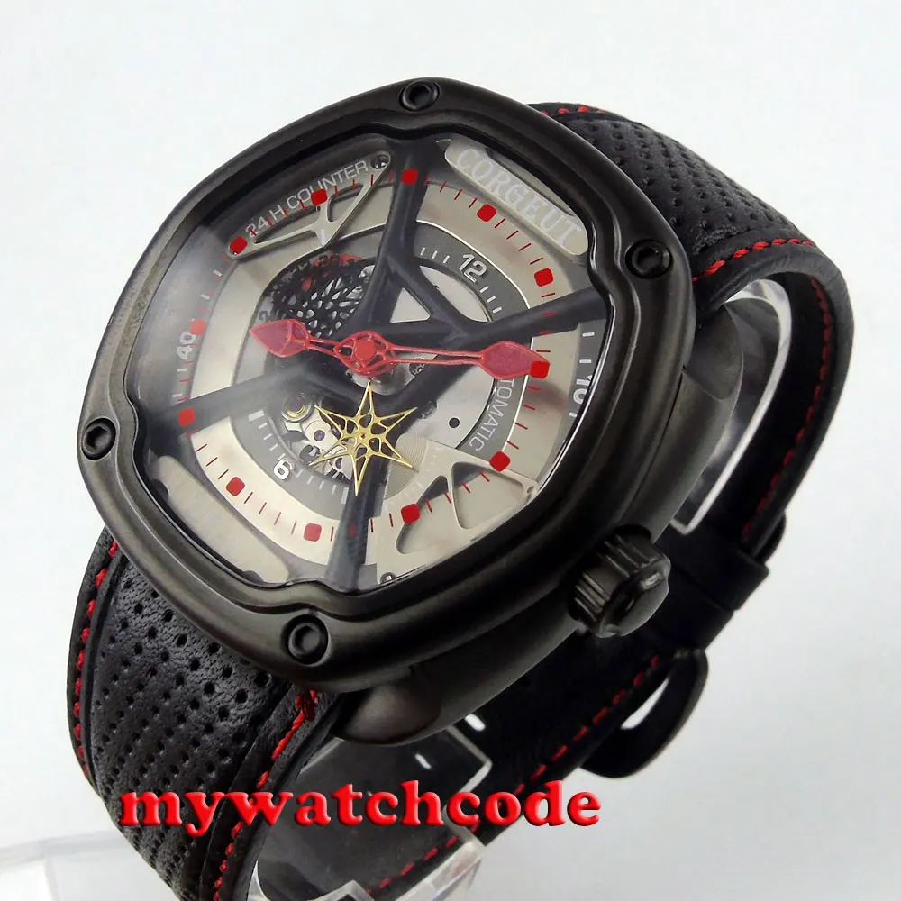 Автоматические Мужские часы с полым циферблатом 45 мм|watch automatic men|watch menwatch men |