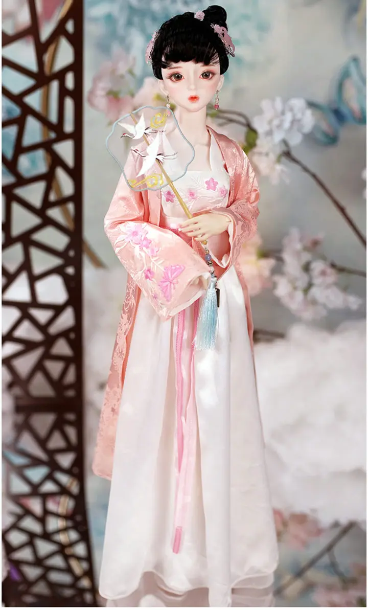 ChengMingLan DBS 1/3 BJD Macchiato, ChengMingLan 12 Китайский Зодиак механические соединения тела, включая волосы, глаза, одежда 62 см высота девочек ледяной, SD - Цвет: ChengMingLan