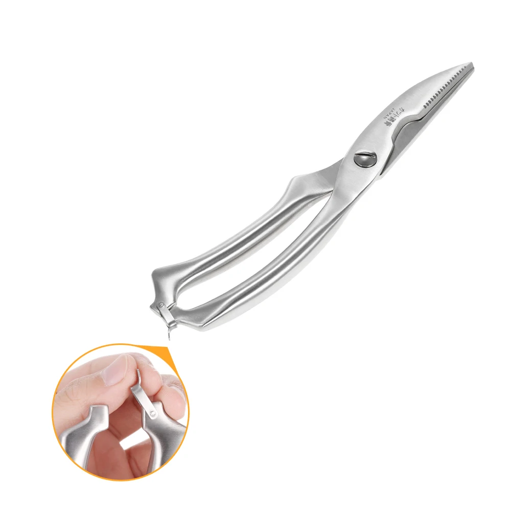 Нержавеющая сталь для кухни птицы куриные ножницы костей резак приспособление