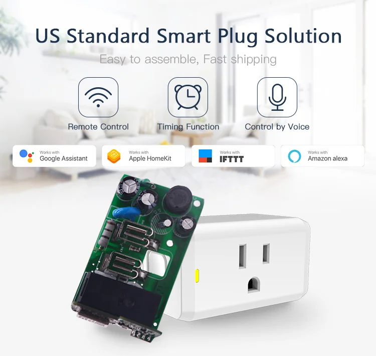 Zigbee Беспроводной переходник с дистанционным управлением Wi-Fi умная розетка smart home выключатель