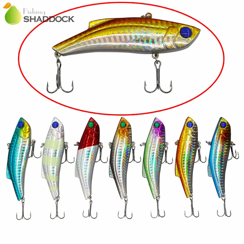 Shaddock Fishing 7 шт. 9 см 27 г свинцовый Воблер для рыбалки крючки лазерные тонущие
