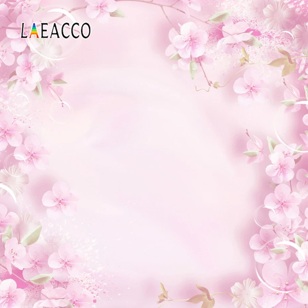 Laeacco Dreamy Цветы Лепестки натуральные постеры фотографический фон Сцена