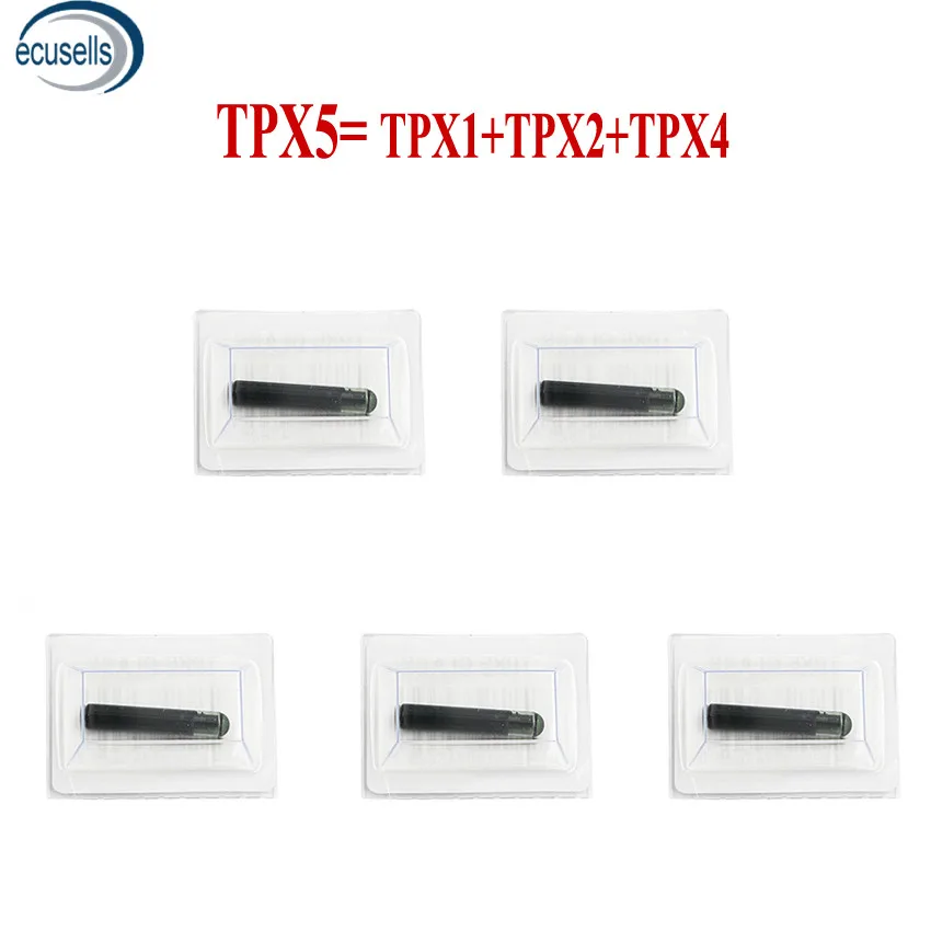 5 шт./лот чип ключа JMA TPX5 транспондер клона (включает TPX1(4C) TPX2(4D) TPX4(46)|Ключ от авто| |