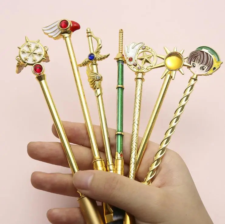 1 7 шт., набор кистей для макияжа SAKURA Cos, волшебная палочка, тени для век, косметическая кисть с сумкой, кисти, инструменты, Прямая поставка - Цвет: 1