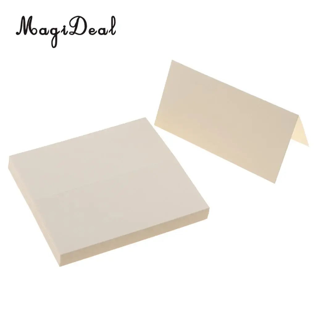 25x кремово белый цвет фотообои свадебные открытки товары Вечерние|card blanks|blank white