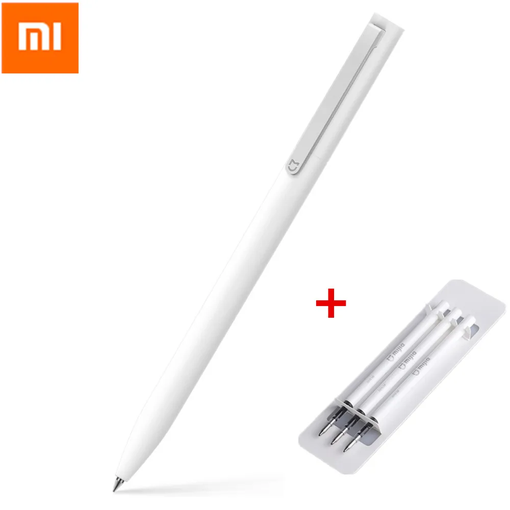 Оригинальная ручка Xiaomi Mijia с гладким швейцарским черным стержнем MiKuni японские