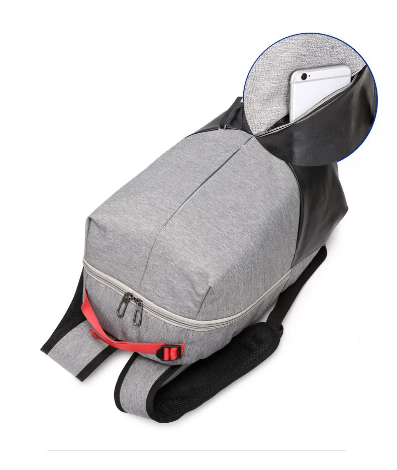 

Chuwanglin Men Travel Backpack Large Capacity Teenager Male Mochila Back Anti-thief Bag USB Charging 15" Laptop Backpack R6630