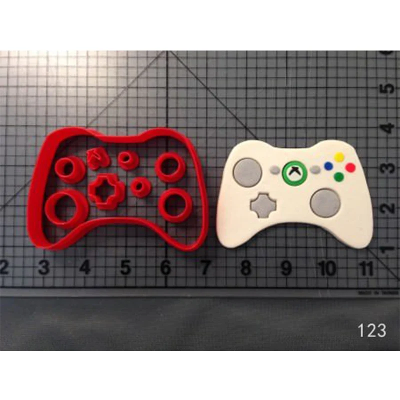 Игровой Xbox резак для печенья изготовление на заказ 3D Печатный Контроллер помадка