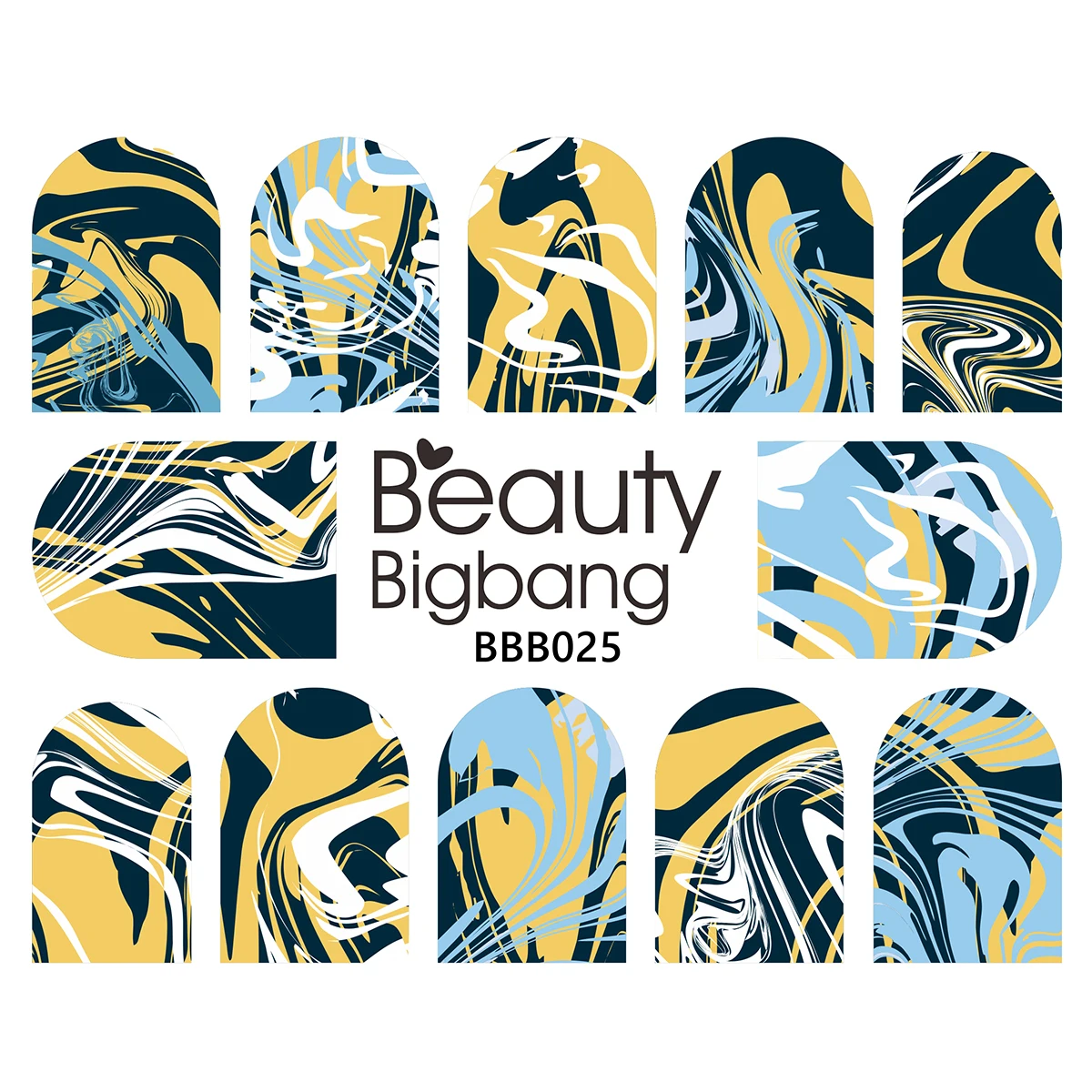 05 BeautyBigBang 1 лист наклейка на ногти водная слайдер украшение Пасхальный Кролик Дизайн Маникюр передача DIY наклейки BBB022 - Цвет: 05