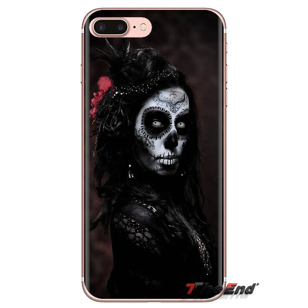 Dia De Los Muertos прозрачные мягкие чехлы для Huawei Mate Honor 4C 5C 5X6X7 7A 7C 8 9 10 8C 8X20 Lite Pro |