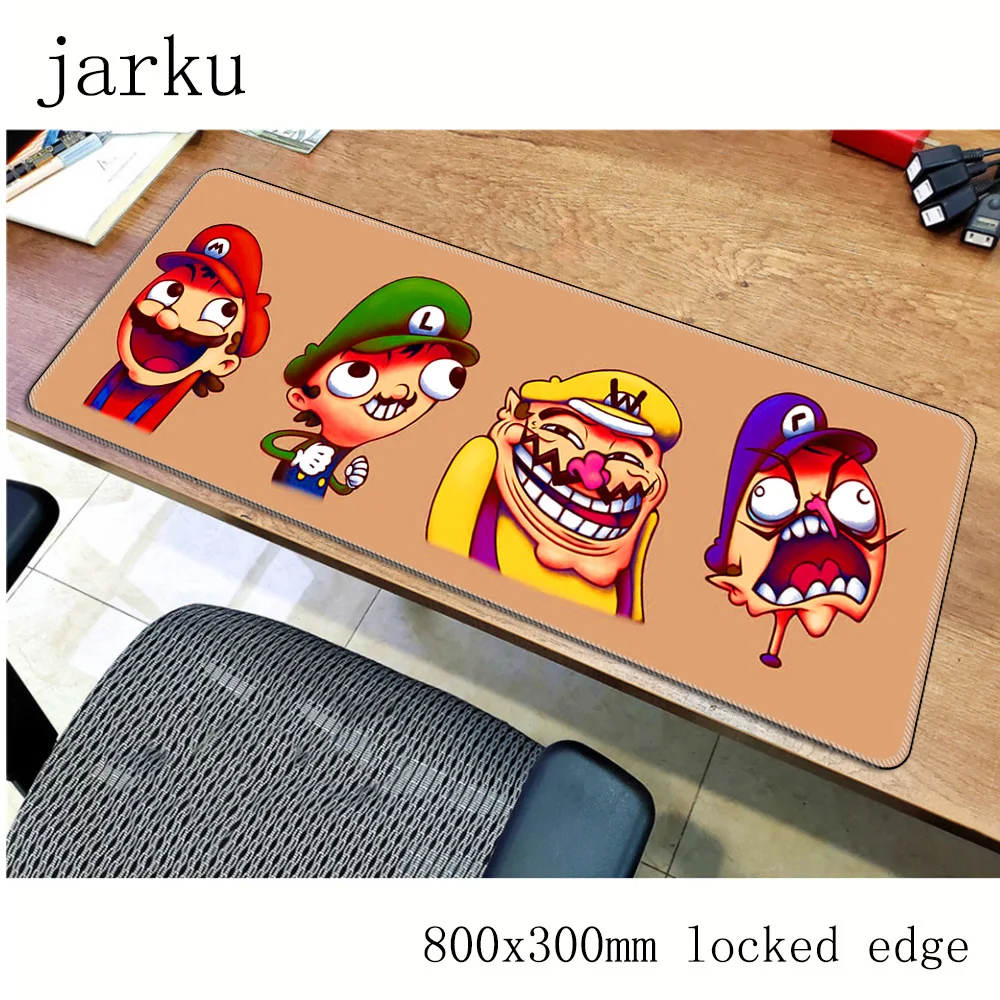 Игровой коврик для мыши mario gamer 800x300X3MM большой великолепный аксессуары ноутбука