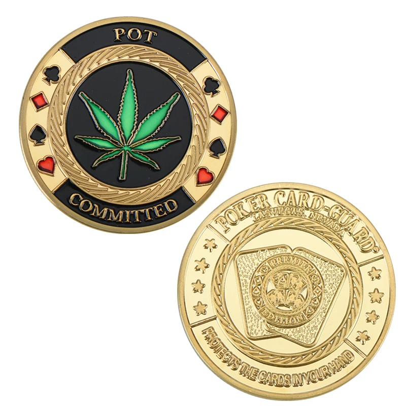 coin 6 WR 24k золото казино настольная игра Коллекционная монета чип покер карта защита карт в вашей руке Золотая коллекция подарок - Цвет: coin 6