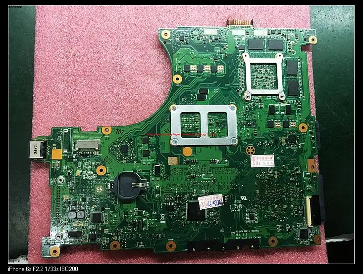 Для ASUS N56V N56VZ N56VM ноутбук основная плата 2 3 N13P GT A2 GT650 Дискретная графика 2G DDR3