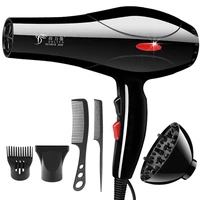 hair dryer 2200w household hair dryers diffuser comb salon us plug mini travel portable drying machine hair care drop shipping