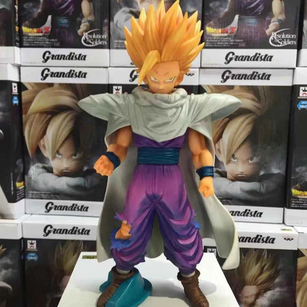 Dragon Ball Z Son Gohan Super Saiyan Grandista Figures ROS аниме игрушки для детей фигурка Гоку фигурки Brinquedos кукла